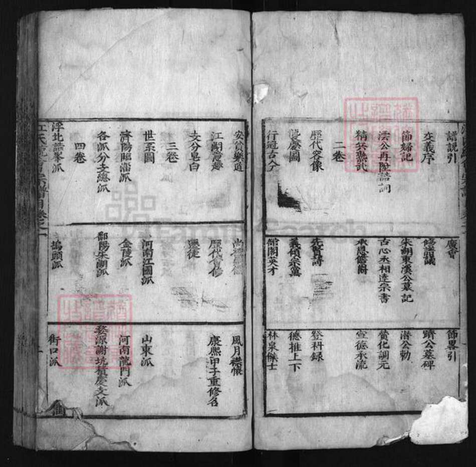 江西省上饶市婺源县浙江省江氏族谱-江氏綂会宗谱 [13卷].pdf电子版预览图2