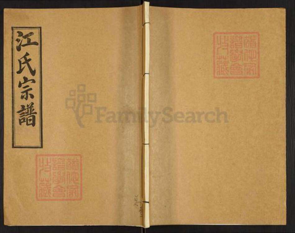 湖北省黄冈市浠水县清泉镇江氏济阳堂族谱-江氏宗谱.pdf电子版缩略图