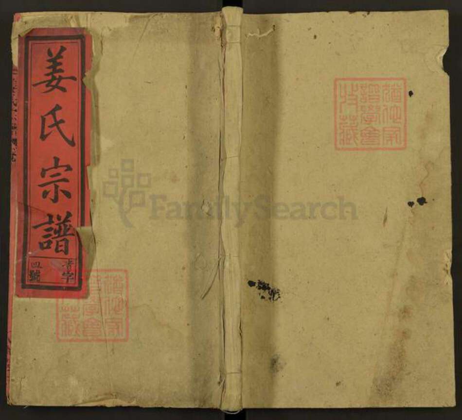 安徽省安庆市太湖县姜氏天水堂族谱-姜氏宗谱.pdf电子版缩略图