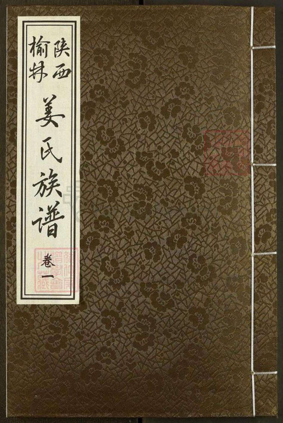 陕西省榆林横山区姜氏族谱-陕西榆林姜氏族谱.pdf电子版缩略图