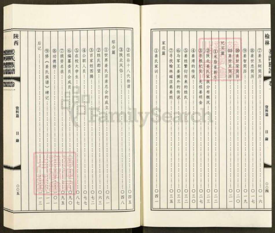 陕西省榆林横山区姜氏族谱-陕西榆林姜氏族谱.pdf电子版预览图3