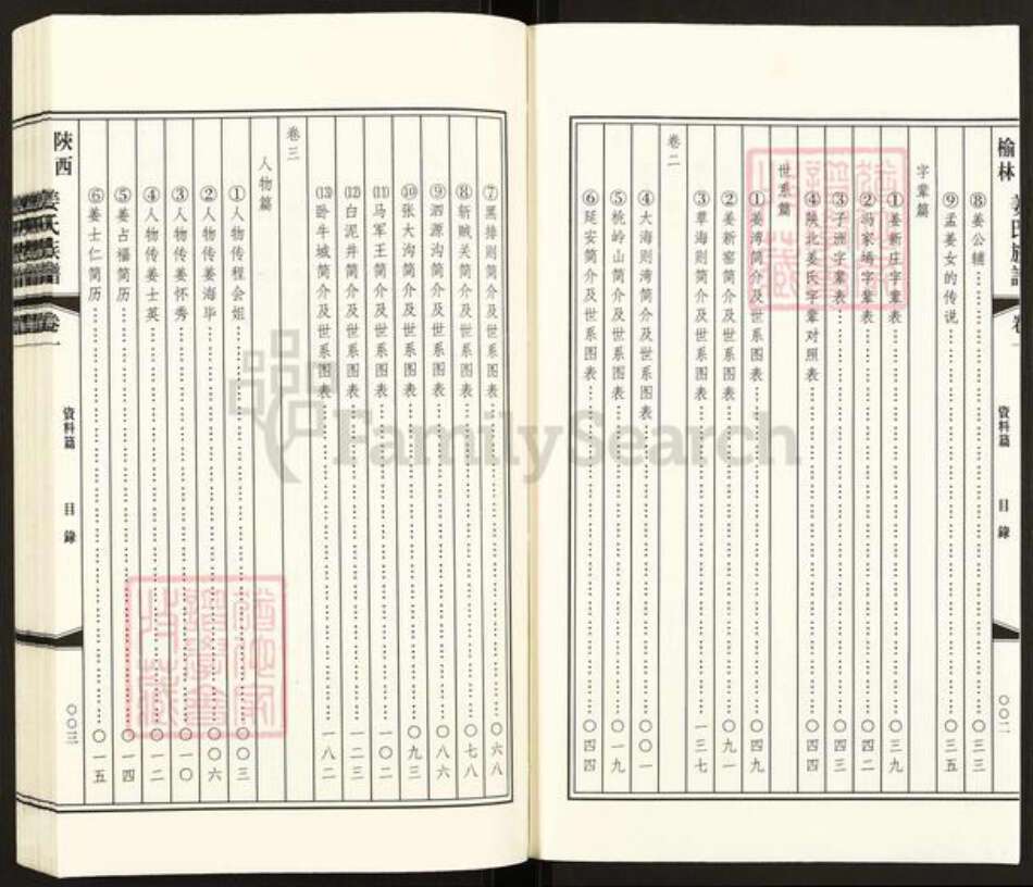 陕西省榆林姜氏族谱-陕西榆林姜氏族谱.pdf电子版预览图2
