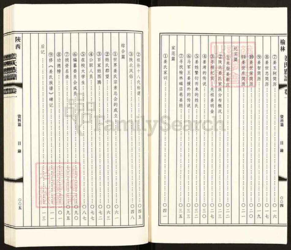 陕西省榆林姜氏族谱-陕西榆林姜氏族谱.pdf电子版预览图3