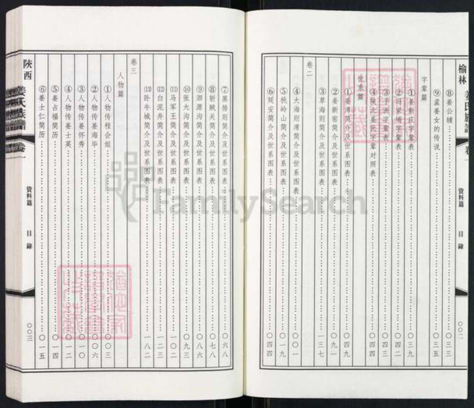 陕西省榆林横山区姜氏族谱-陕西榆林姜氏族谱.pdf电子版预览图2