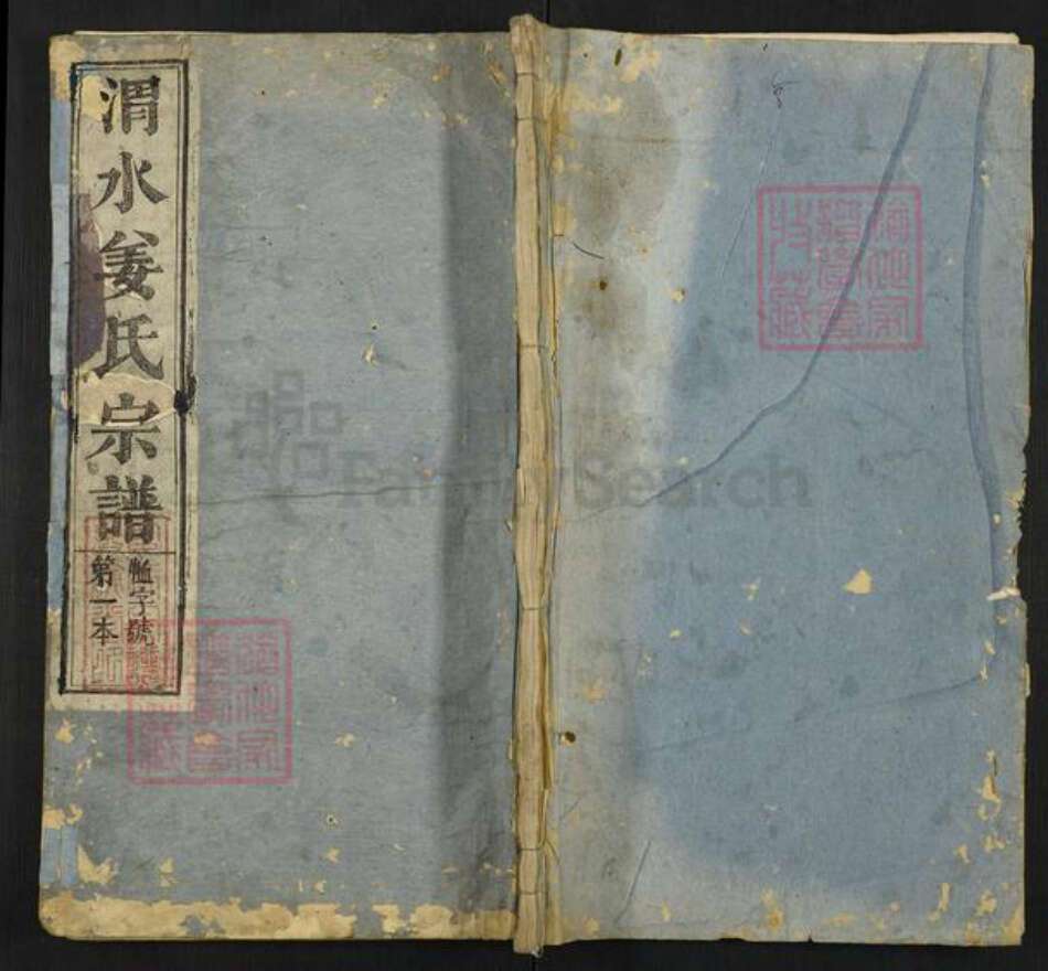 浙江省衢州开化县齐溪镇姜氏敦伦堂族谱-渭水姜氏族谱.pdf电子版缩略图