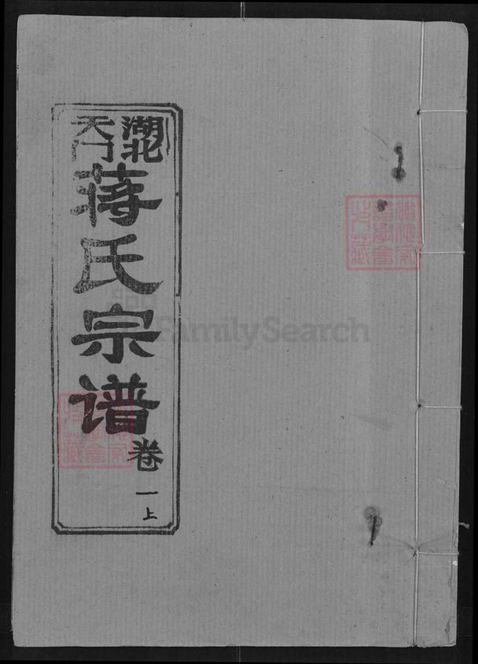 湖北省天门市净潭乡蒋氏凤竹堂族谱-湖北天门蒋氏宗谱.pdf电子版缩略图