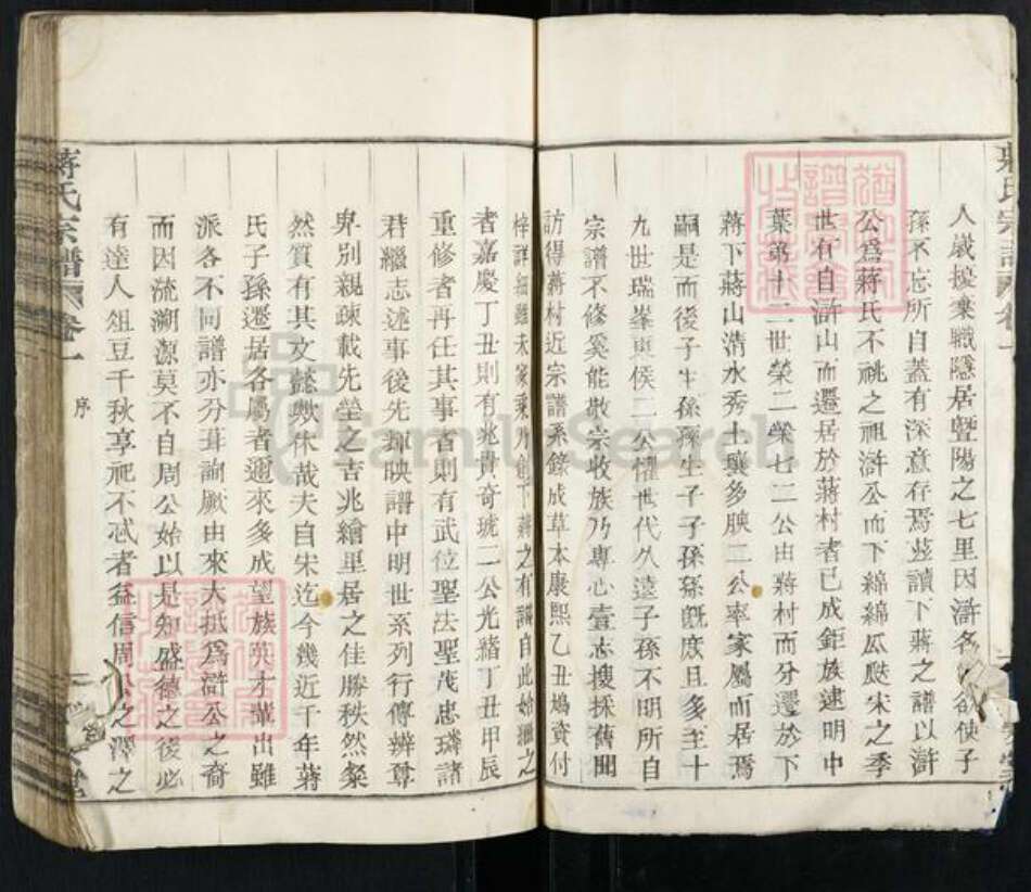 浙江省绍兴嵊州市蒋氏乐安堂族谱-蒋氏宗谱.pdf电子版预览图2