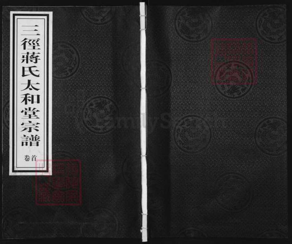 浙江省杭州市淳安县县蒋氏太和堂族谱-三径蒋氏太和堂宗谱.pdf电子版缩略图