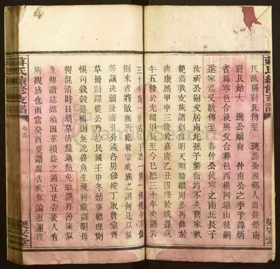 湖南省益阳市蒋氏乐安堂族谱-蒋氏续修支谱.pdf电子版预览图2