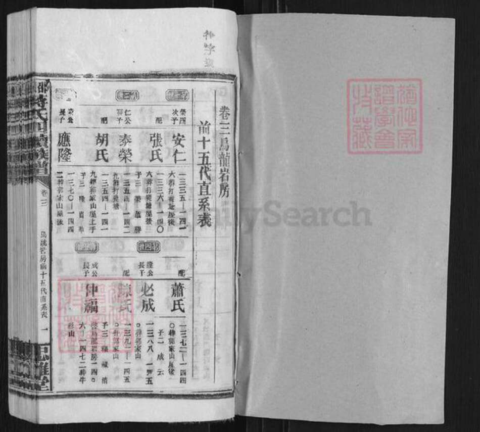 湖南省邵阳市邵东蒋氏忠雅堂族谱-邵东蒋氏四续族谱.pdf电子版预览图1