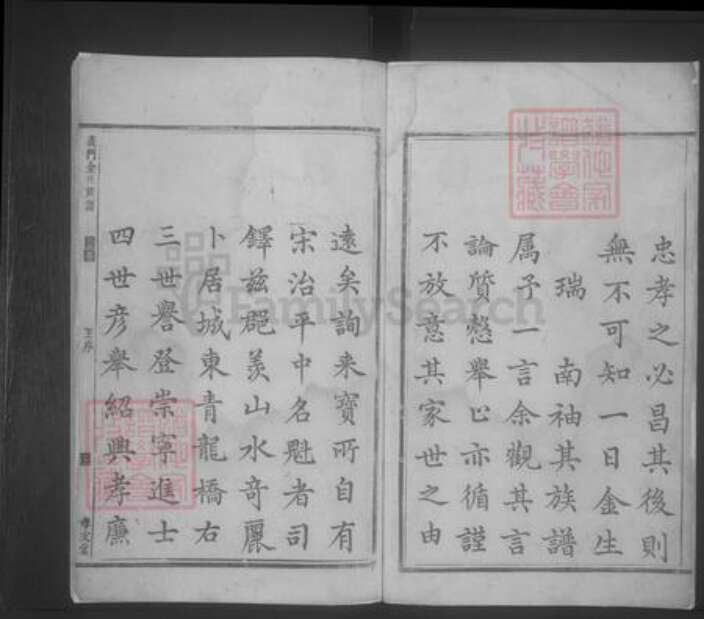 湖南省邵阳市金氏族谱-义门金氏族谱 [8卷].pdf电子版预览图2