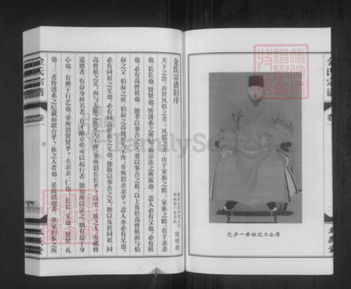 安徽省合肥市庐江县金氏五义堂族谱-潜川金氏宗谱.pdf电子版预览图4