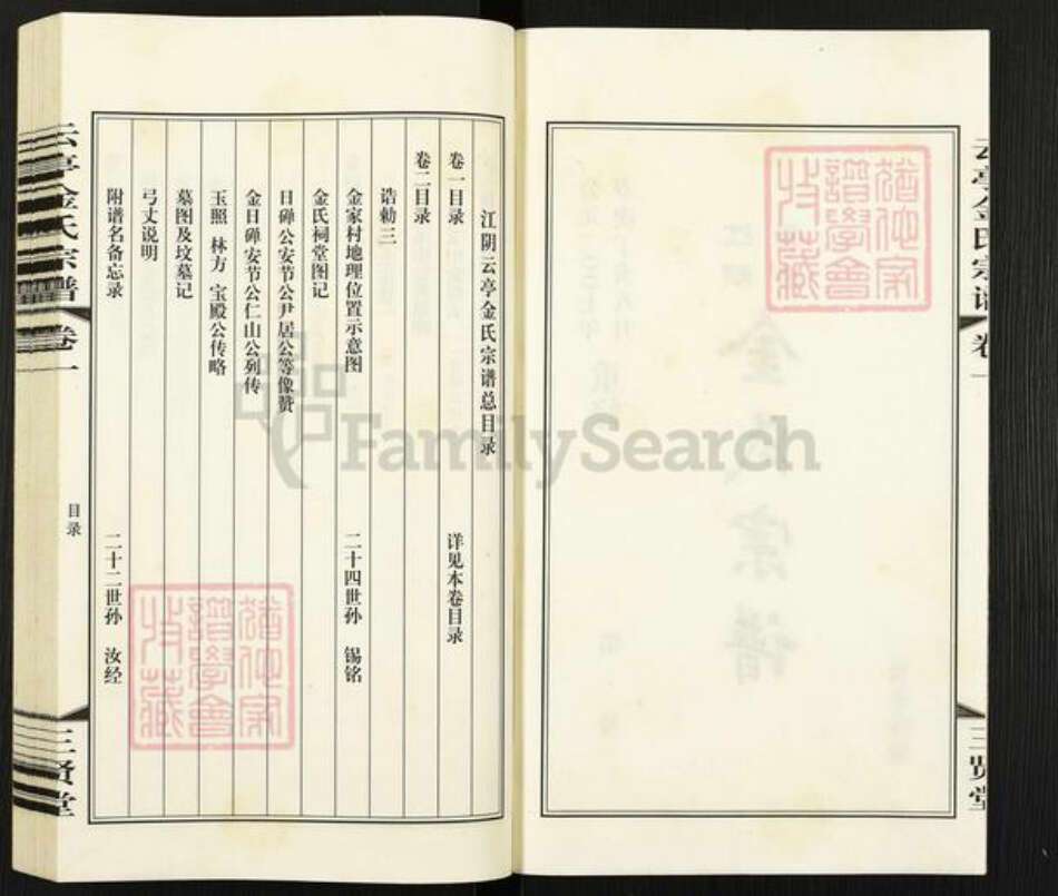 江苏省无锡市江阴市云亭街道金氏三贤堂族谱-金氏宗谱.pdf电子版预览图2