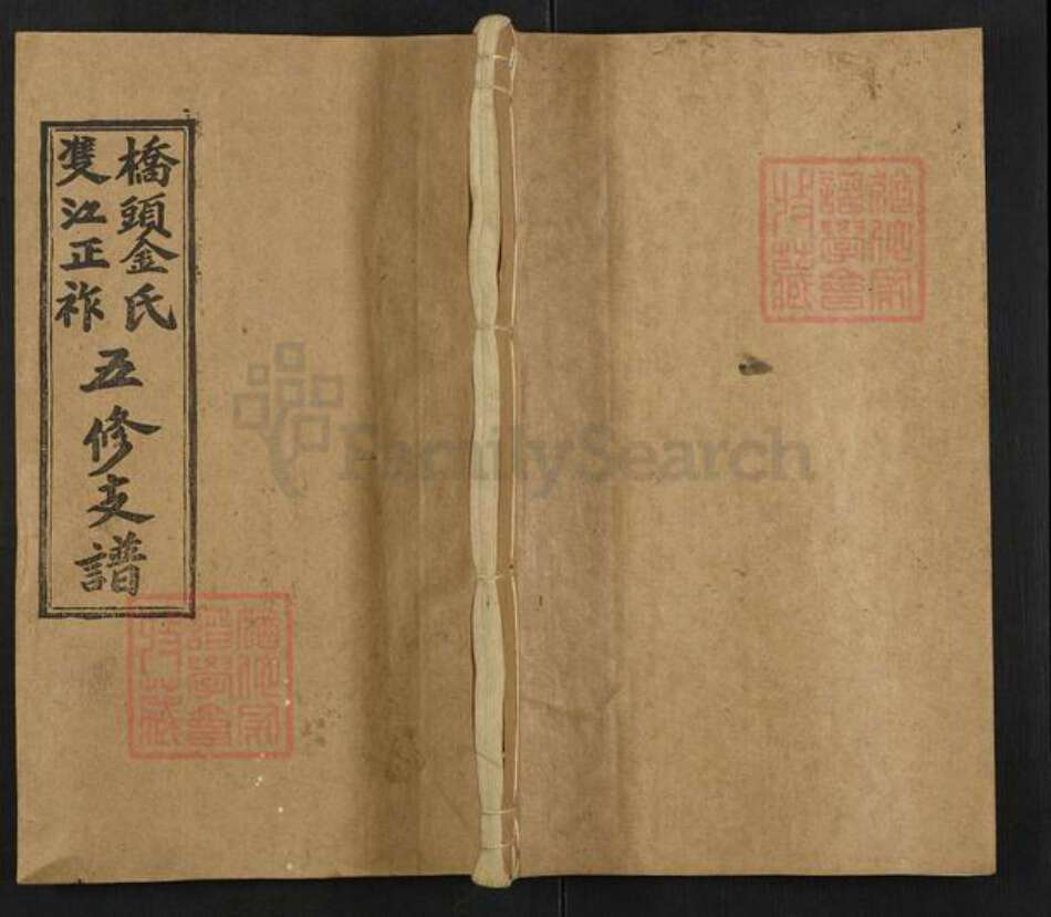 湖南省邵阳市新邵县金氏孝友堂族谱-桥头金氏双江正祚五修支谱.pdf电子版缩略图