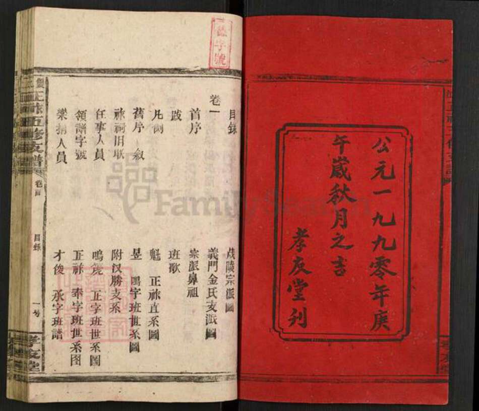 湖南省邵阳市新邵县金氏孝友堂族谱-桥头金氏双江正祚五修支谱.pdf电子版预览图2