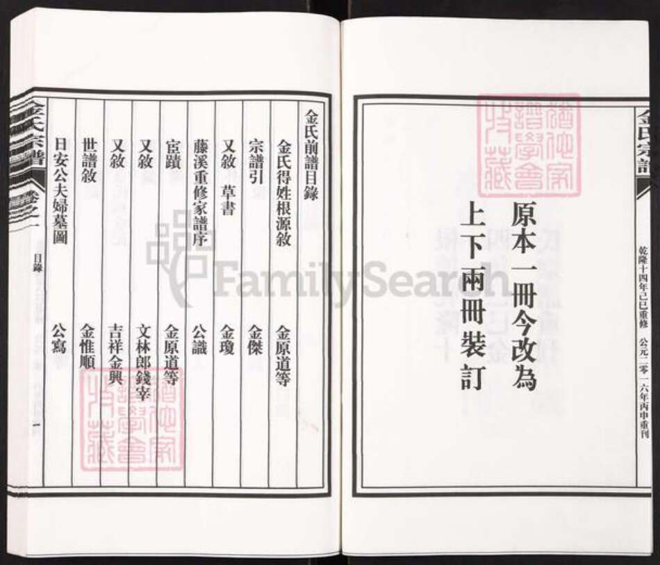 安徽省池州市贵池区金氏族谱-金氏宗谱[上下册].pdf电子版预览图3