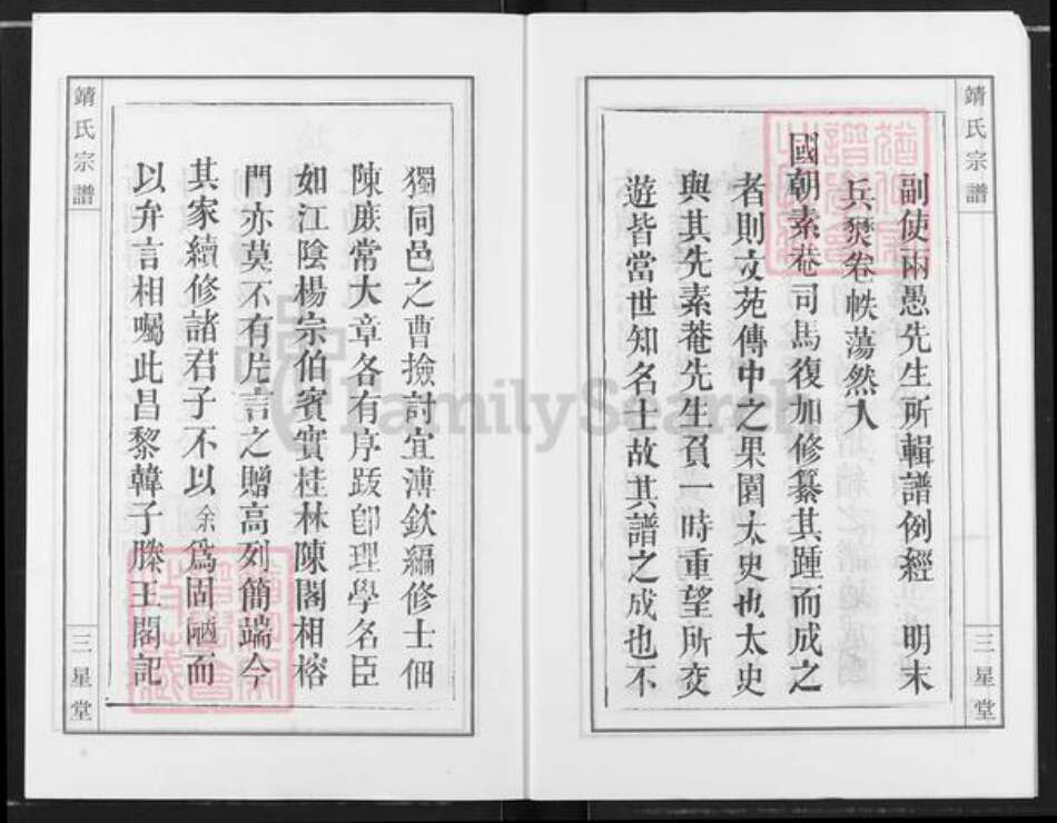 湖北省武汉市新洲区靖氏三星堂族谱-黄冈靖氏宗谱.pdf电子版预览图3
