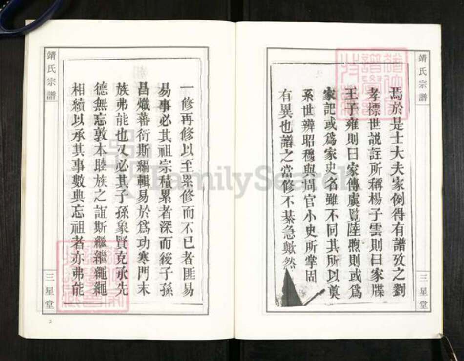 湖北省武汉市新洲区靖氏三星堂族谱-黄冈靖氏家谱.pdf电子版预览图3
