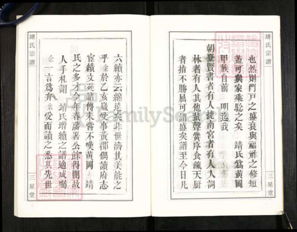 湖北省武汉市新洲区靖氏三星堂族谱-黄冈靖氏家谱.pdf电子版预览图4