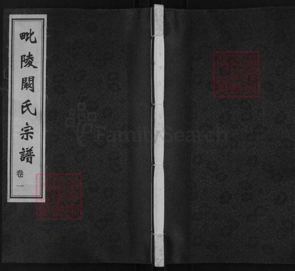 江苏省常州市武进县遥观镇阚氏积厚堂族谱-毗陵阚氏宗谱.pdf电子版缩略图