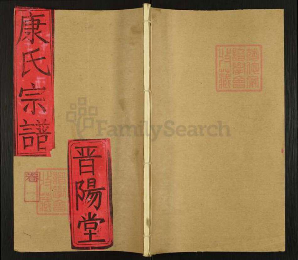 湖北省仙桃市康氏晋阳堂族谱-康氏宗谱.pdf电子版缩略图