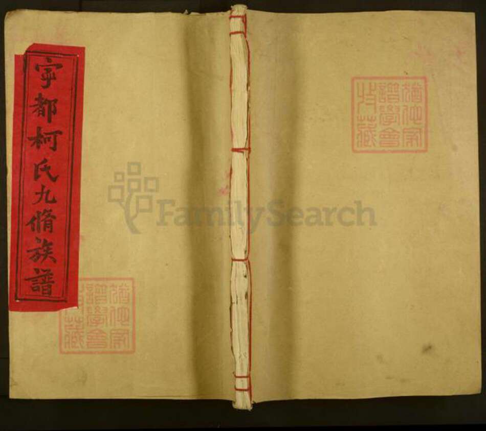 江西省赣州市崇义县上堡乡柯氏族谱-寕都柯氏九修族谱.pdf电子版缩略图