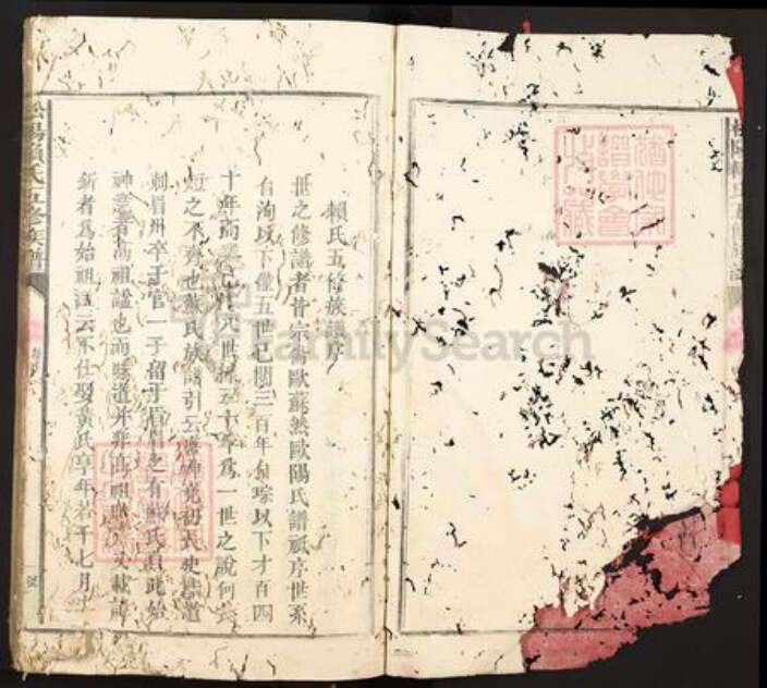 福建省龙岩市永定区赖氏松阳堂族谱-松阳赖氏五修族谱.pdf电子版预览图1