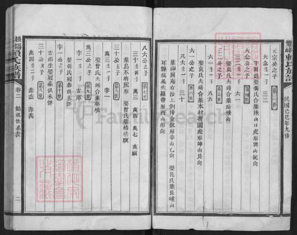 浙江省丽水市松阳县赖氏族谱-松阳双峰赖氏九修族谱.pdf电子版预览图2