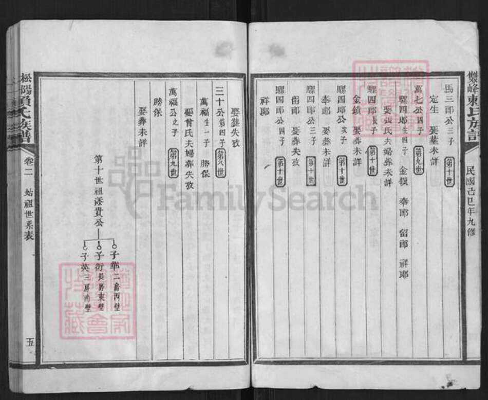 浙江省丽水市松阳县赖氏族谱-松阳双峰赖氏九修族谱.pdf电子版预览图5