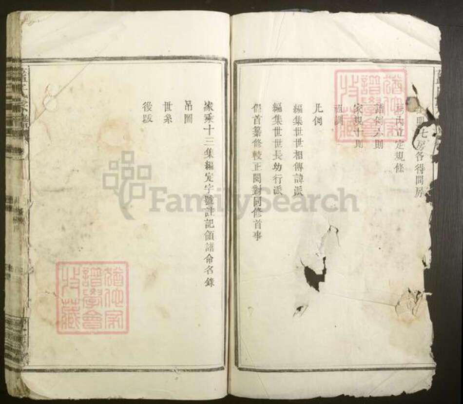 江西省宜春市靖安县蓝氏族谱-蓝氏宗谱.pdf电子版预览图2