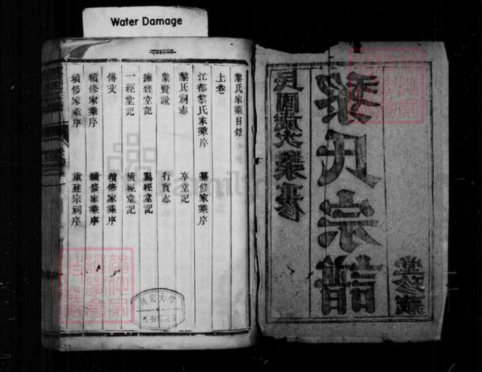 江苏省扬州市江都区黎氏族谱-黎氏宗谱 [2卷].pdf电子版预览图2