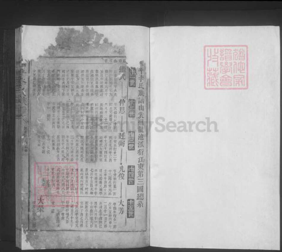 江西省宜春市李氏族谱-西平李氏族谱 [不分卷].pdf电子版预览图1