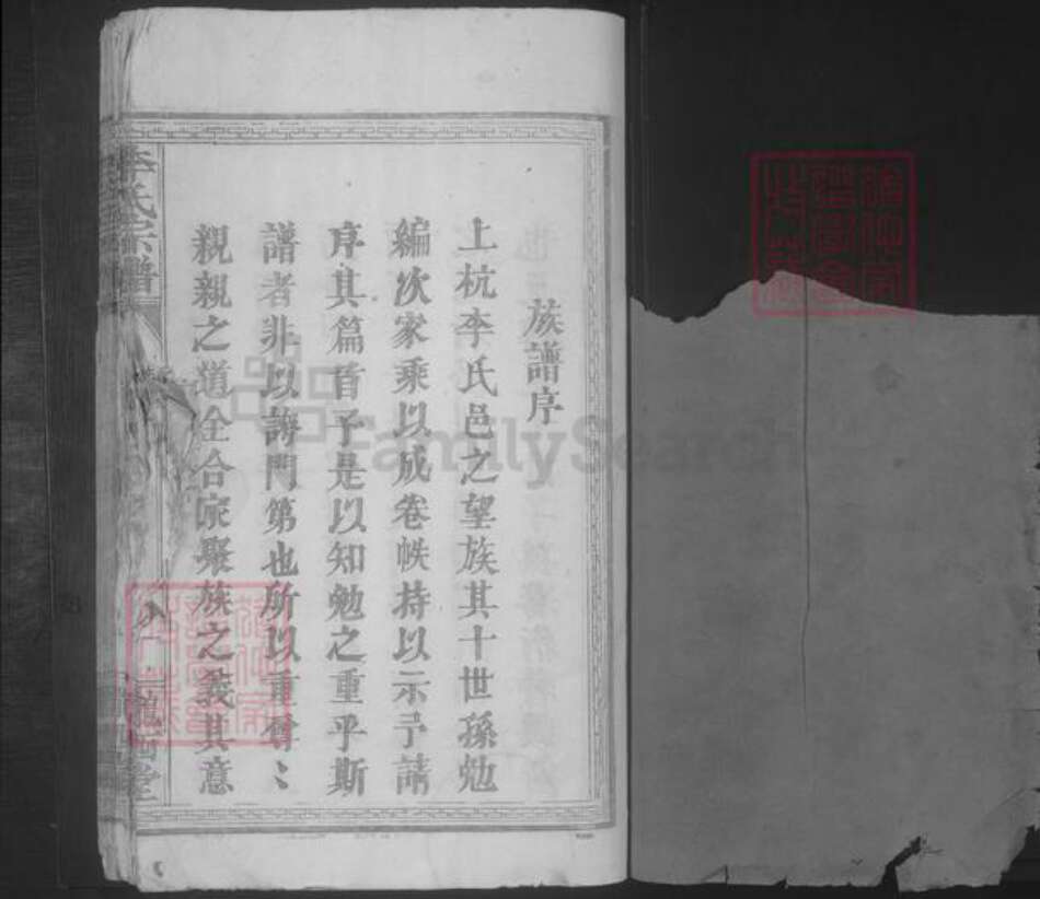 江西省九江市修水县李氏族谱-李氏宗谱 [不分卷].pdf电子版预览图1