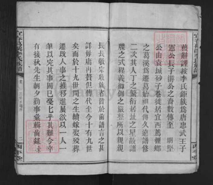 江西省上饶市弋阳县葛溪乡李氏西平堂族谱-宜春葛溪李氏族谱.pdf电子版预览图3