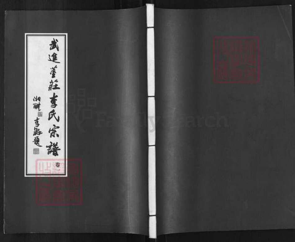 江苏省常州市武进县李氏世德堂族谱-武进董庄李氏宗谱.pdf电子版缩略图