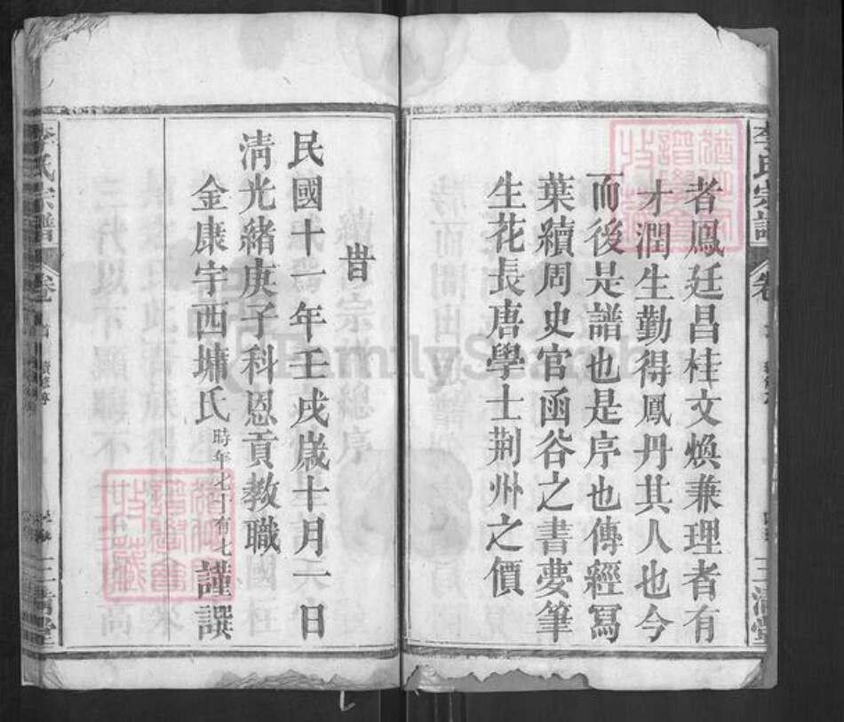 湖北省黄冈市罗田县李氏三清堂族谱-李氏宗谱.pdf电子版预览图5