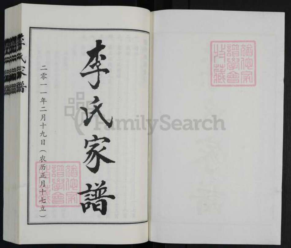 河北省沧州沧县李氏族谱-李氏家谱.pdf电子版预览图1