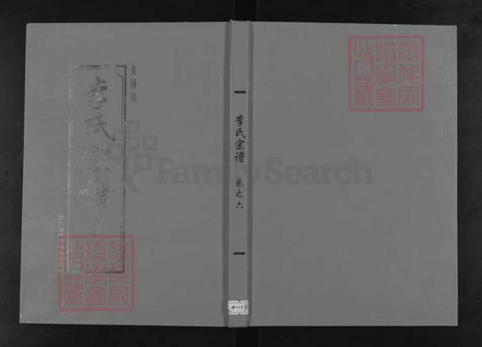 湖北省武汉市新洲区李氏青莲堂族谱-李氏宗谱.pdf电子版缩略图