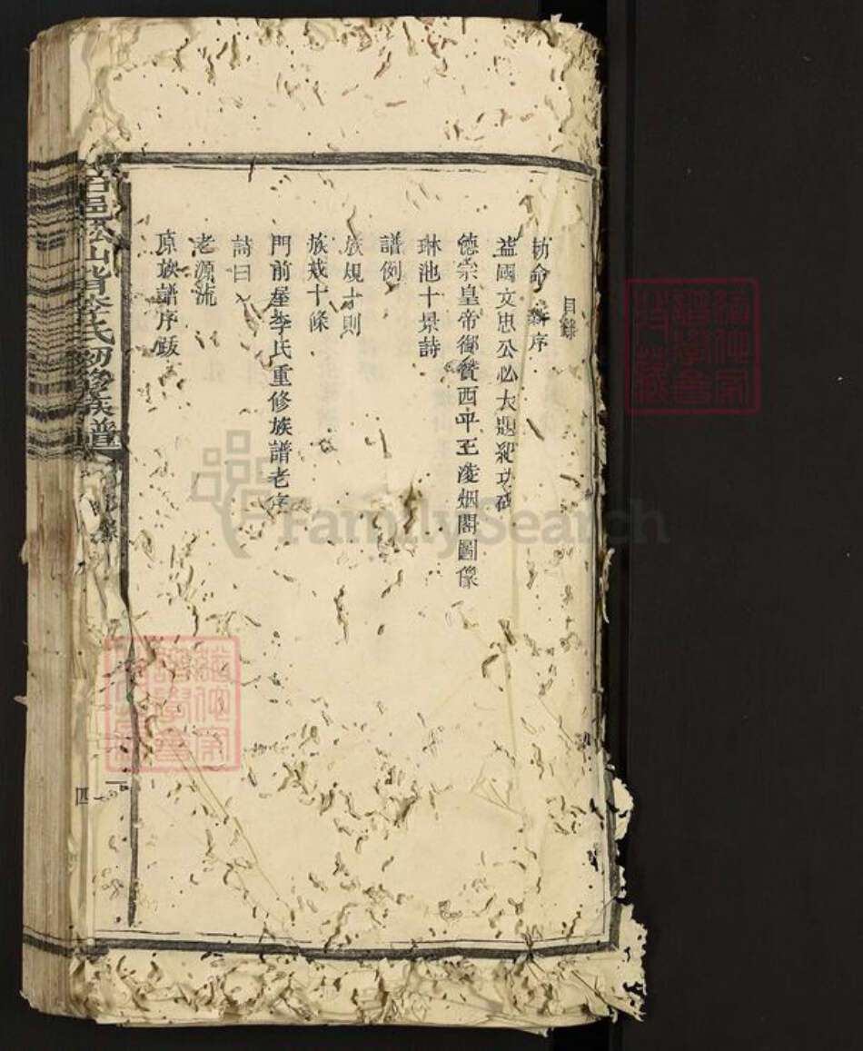 江西省赣州市石城县屏山镇李氏族谱-石邑松山背李氏初修族谱.pdf电子版预览图1