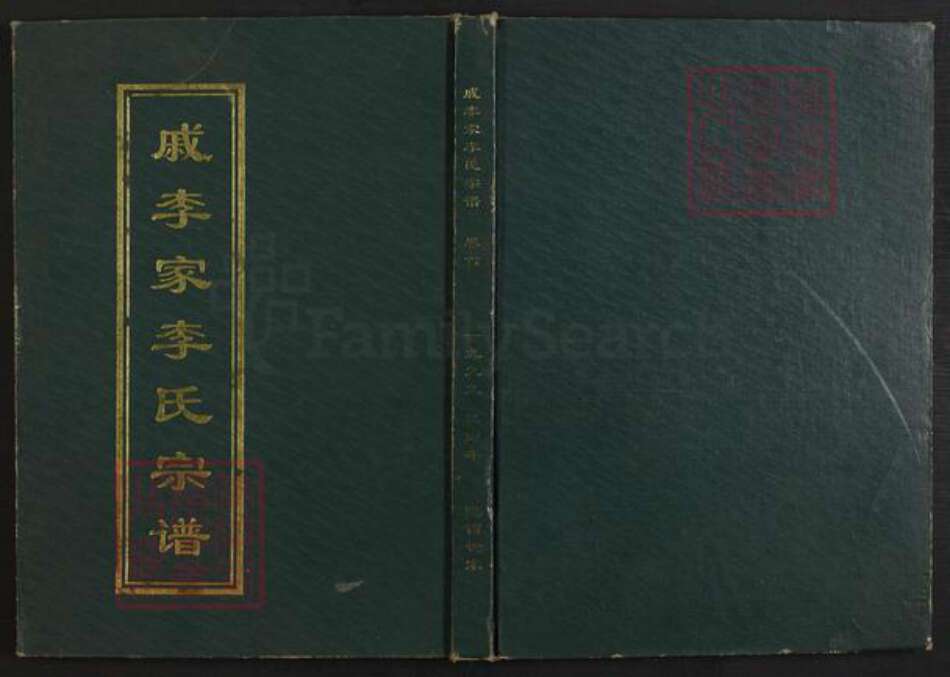 湖北省武汉市汉阳区李氏族谱-戚李家李氏宗谱.pdf电子版缩略图