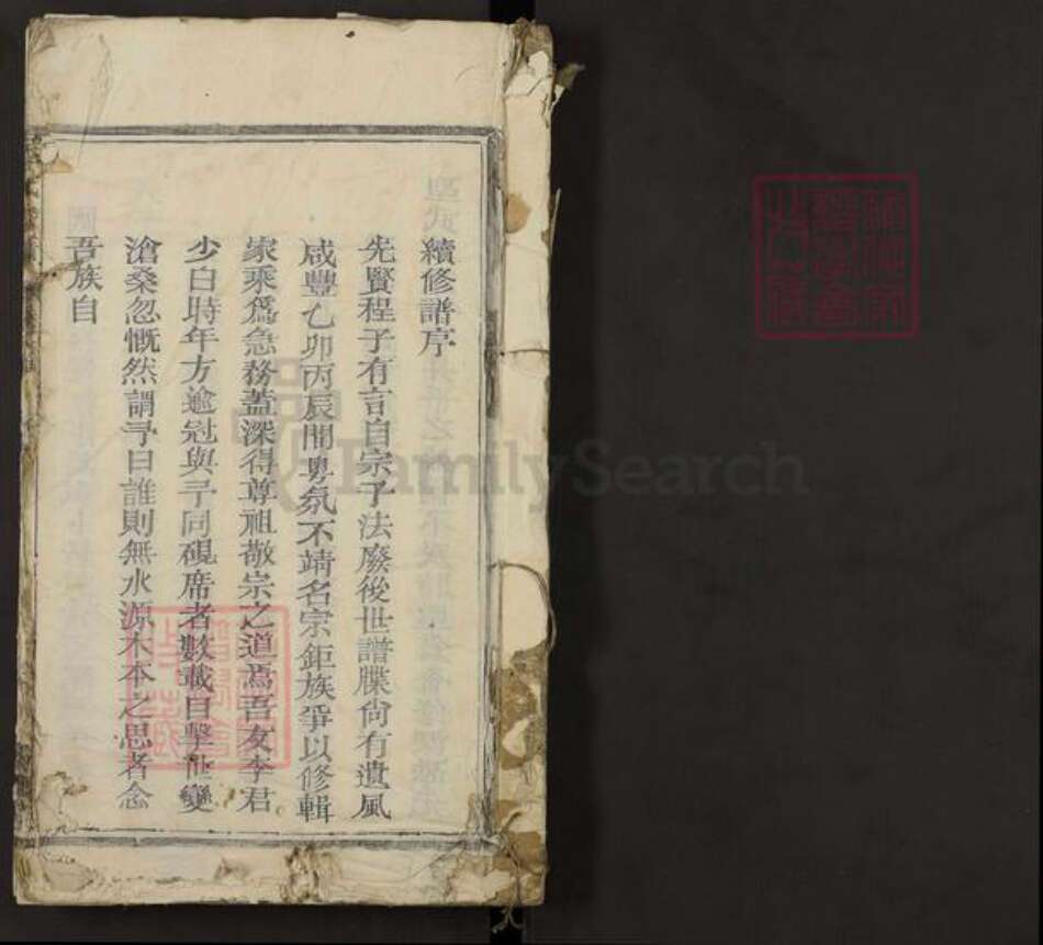 福建省泉州市永春县桃城镇李氏怀德堂族谱-李氏宗谱.pdf电子版预览图1