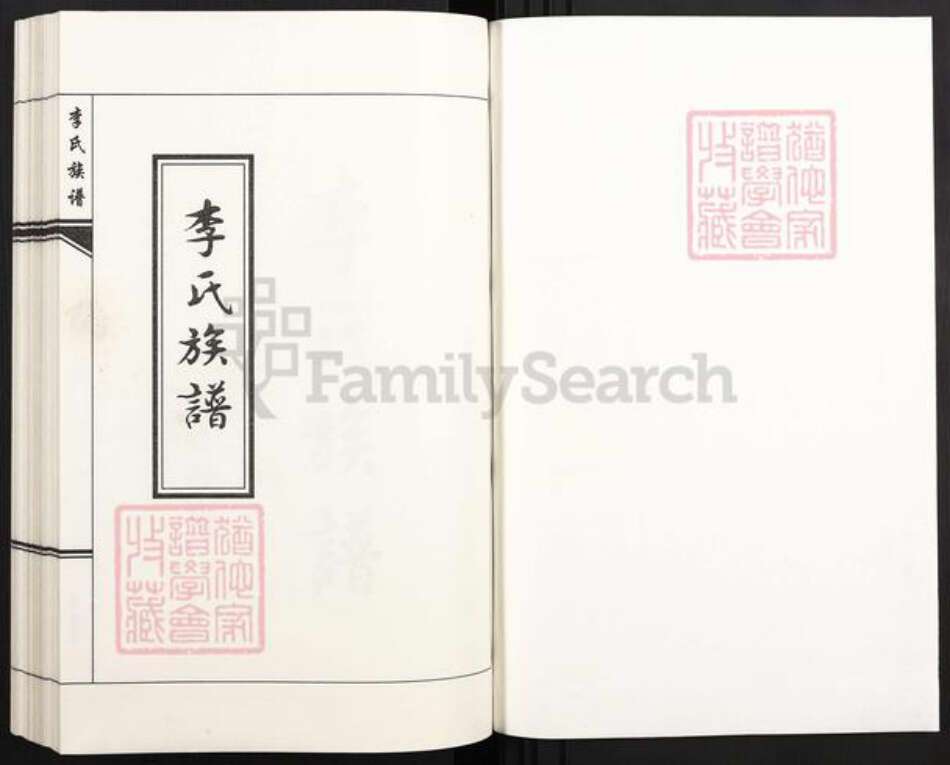 河北省沧州黄骅市吕桥镇李氏陇西堂族谱-李氏族谱.pdf电子版预览图1