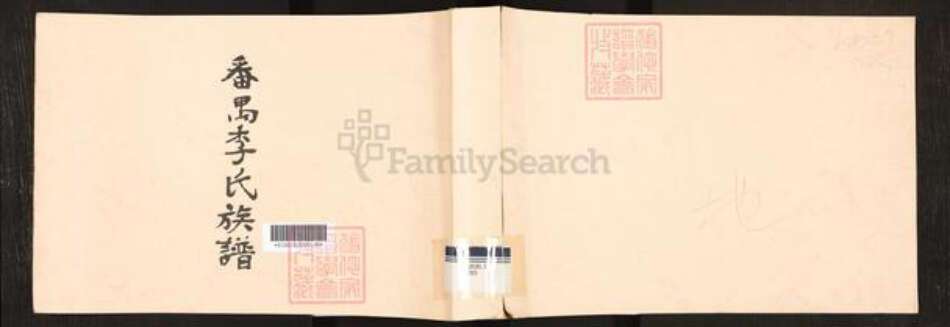 广东省广州市番禺区石楼镇李氏族谱-番禺李氏族谱.pdf电子版缩略图