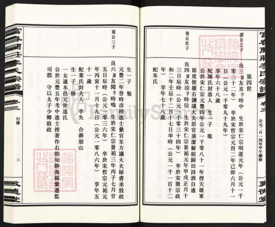 浙江省杭州市富阳大源镇镇李氏敦德堂族谱-富春兰庄李氏宗谱.pdf电子版预览图4