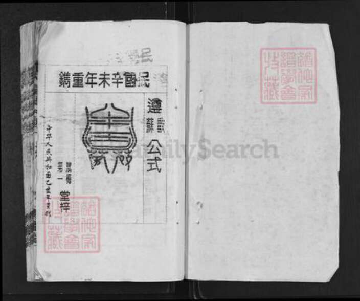 湖北省黄冈市麻城市李氏青莲堂族谱-李氏宗谱.pdf电子版预览图1