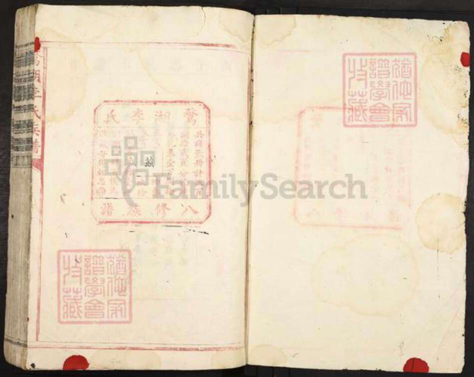 江西省吉安市青原区富田镇李氏时思堂族谱-鹜溪李氏八修族谱.pdf电子版预览图1