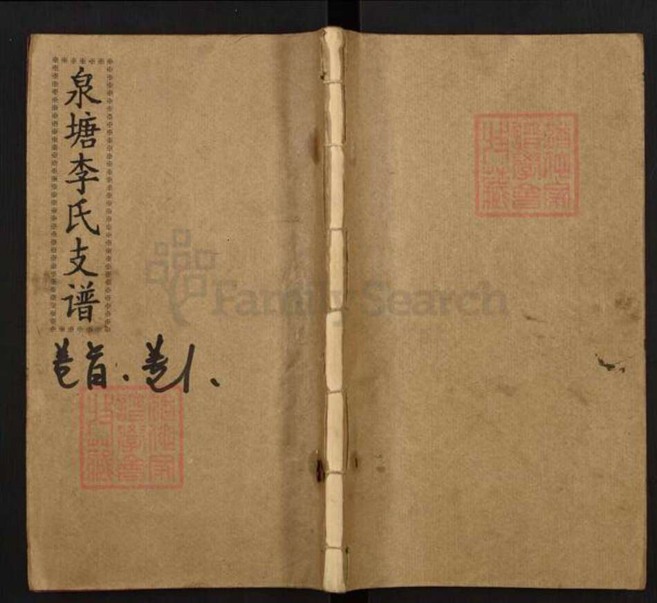 湖南省湘潭市湘乡市棋梓镇李氏五知堂族谱-邵陵泉塘李氏六修支谱.pdf电子版缩略图