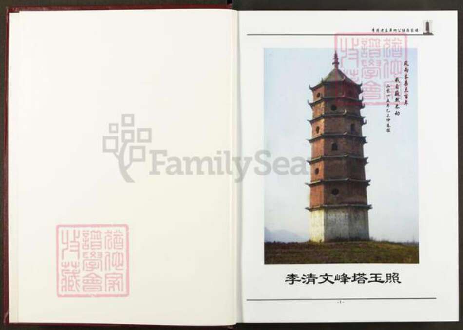 湖北省黄石市阳新县太子镇李氏顺德堂族谱-李清老庄单珩公伍房家谱.pdf电子版预览图1