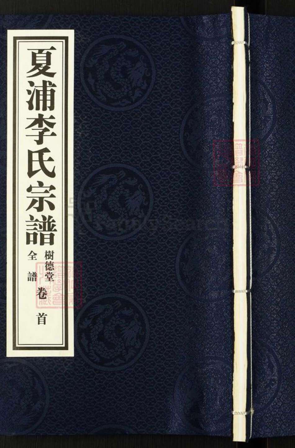 江苏省无锡市江阴市夏港街道李氏树德堂族谱-夏浦李氏宗谱.pdf电子版缩略图