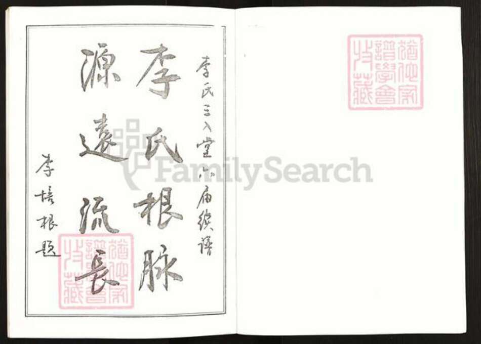 湖北省武汉市汉南区邓南街道李氏三入堂族谱-李氏宗谱.pdf电子版预览图2 湖北省武汉市汉南区邓南街道李氏三入堂族谱-李氏宗谱.pdf电子版预览图2